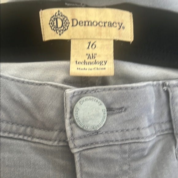 Democracy Light Gray Denim - Picture 1 of 4
